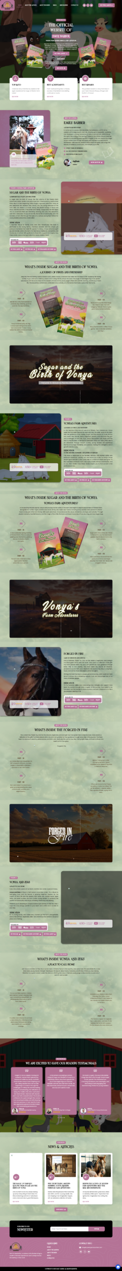 Books by Emily Barber Website