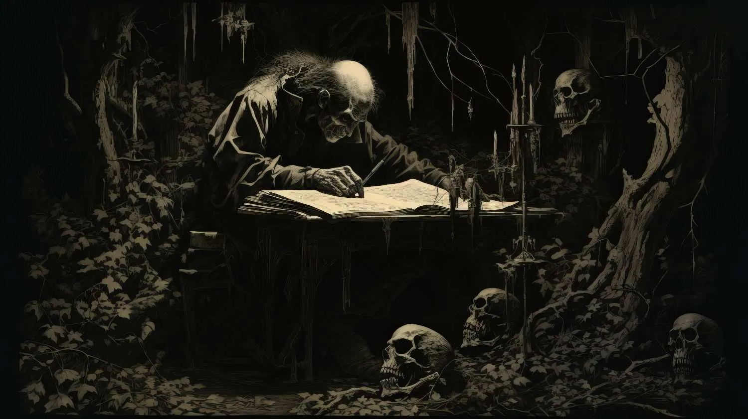 dark-mysterious-experimental-artwork-by-bernie-wrightson canadianghostwriters