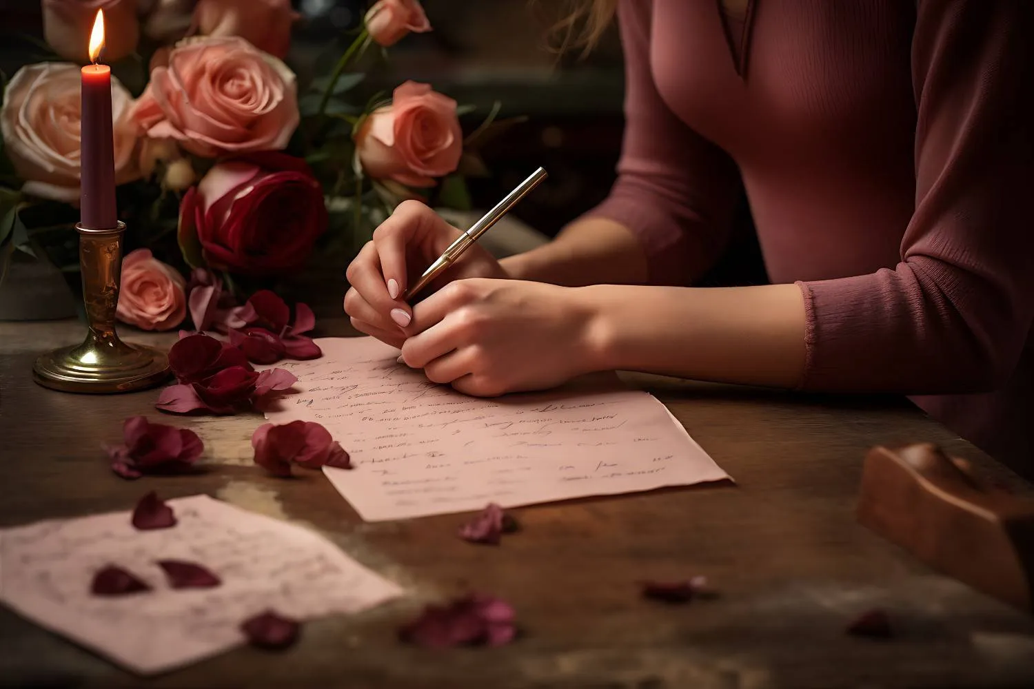 holiday-wish-handwritten-pink-color